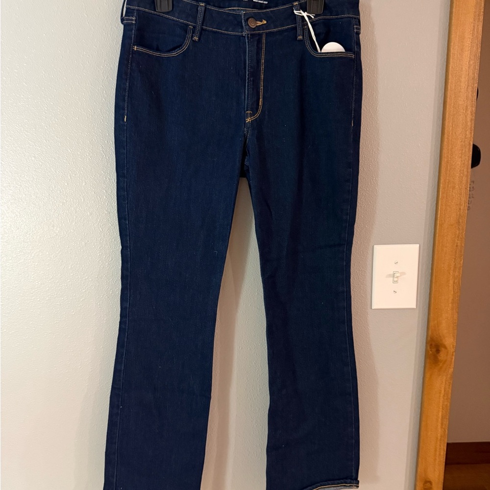 Old Navy Dark Blue Boot Cut Jeans